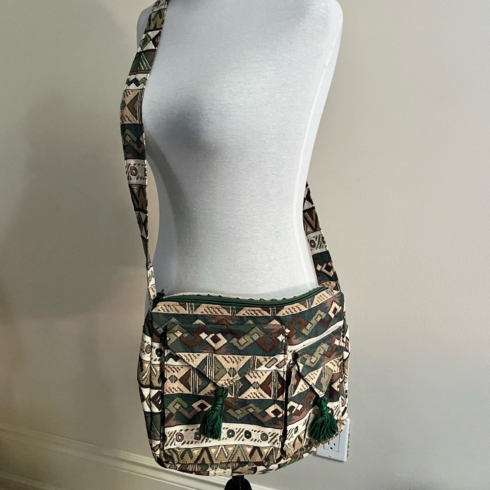 Loom Woven Purse~Crossbody~Multi-Color